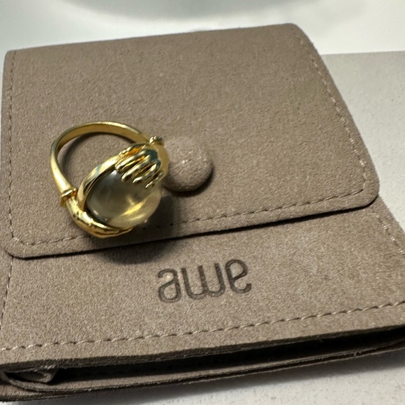 Awe inspired fortune teller ring Elegant Gold ring - Picture 9 of 9